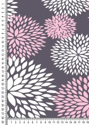 Mixed melange knitted fabric (XL-70%, PE-25%, PU-5%), culirny