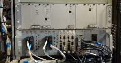 Train control equipment for automated metro train traffic control PAM-ATP