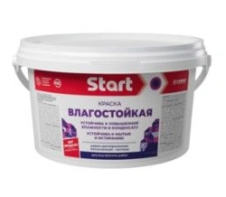 Start moisture resistant paint