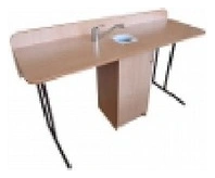 Pupil laboratory table with and without plumbing art. no. SH.05.06