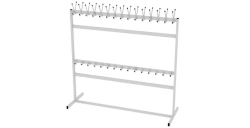 Floor rack 2 rows 1800*600*1750mm (WxHxH)