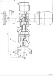 Shut-off valve 1055-32-E