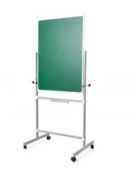 Classroom blackboards rotating mobile magnetic marker-chalk boards