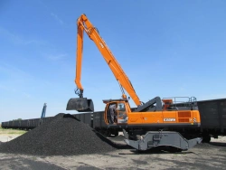 E350WH wheeled excavator-transloader