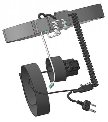 Telephone-microphone headset TMG-28