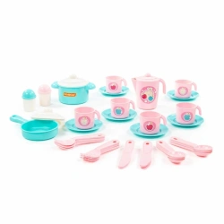 Nastenka Children's Tableware Set for 6 persons (V4) (38 items) (in net), Item No. 79961