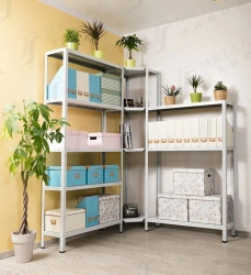 Metal shelf reinforced shelving unit model STF Shelf 1234-2.0