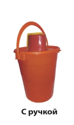 Container for collection, storage, transport and disposal of barbed-cutting waste MK-01-SK according to TU 9398-001-44941910-201
