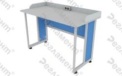 Laboratory table MK B1 500-2500x300-1200x650-1250mm(WxHxH)