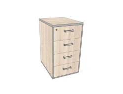 Side table, with lock, 430*554*750 mm AsTP-4.z