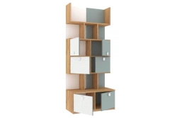 Art Nouveau type 1 LD.520190.000 SP Shelving unit 900 cabinet (Oak gold )