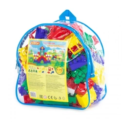Constructor "Builder" (Giant, 175 elements) (in a backpack), Article 8022.