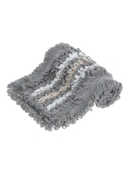 Professional and domestic cleaning consumables: MOP pad 40 cm Trio grey (hl.+p/e+m/f) piercing, T