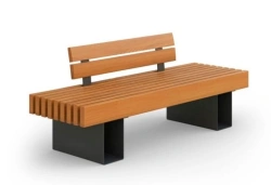 Bench "London" (with backrest without armrests) article number A1017