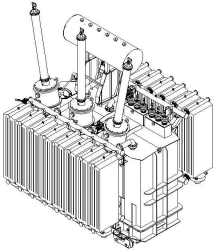 Autotransformer type ATDTSTN-63000/220/110 U1,UHL1,XL1