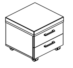 Bin on wheels RL 04/03