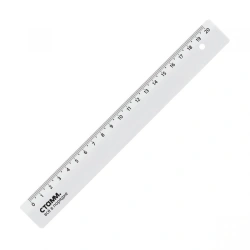 Ruler 20cm STAMM, plastic