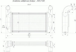 Charge air cooler 250U. 27. 000