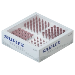SILIFLEX dental elastic heads, set of 100 pcs, pre-treatment, any shape SC11, SC12, SC13, SC14,