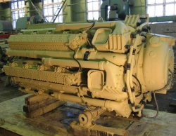 Lower compartment of marine diesel engine M507D-1