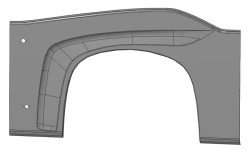 5299-401-5402502/K Front left-hand arch panel