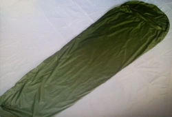 Olive-coloured sleeping bag for employees of internal affairs bodies of the Russian Federation