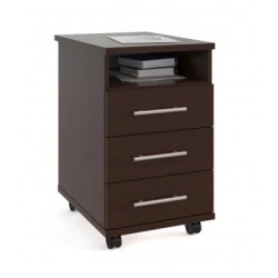 Swinging office cabinet