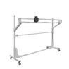 Special furniture, including antistatic and cleanroom furniture of the trade mark "GRESSON": Rack for rolls with cutter s