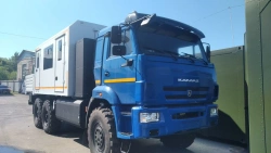 Mobile vehicle for oil and oil products spill response on KAMAZ-43118 chassis (-A5- RR, -RS, -50, -37) Type 47