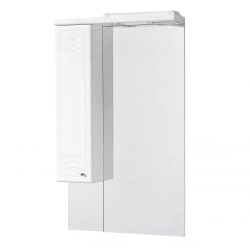 Mirror cabinet Aquaton Domus 65 left white 1A008202DO01L1.A008.2.02D.O01.L