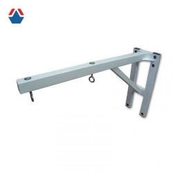 Wall-mounted suspension for gymnastic rings (without lifting system)