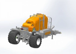 Mobile liquid fertiliser spreading machine STUURMAN model RONDO 3000WD