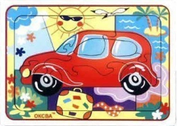 Developmental puzzle "Car"