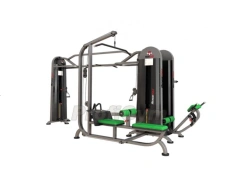 Four-position station with hyperextension
