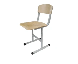 Non-adjustable student chair