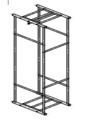 Rack (rack) metal - collapsible "EkoMet" Ltd.