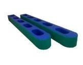 Game skis for relay races