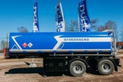 Semi-trailer tank trailer for transport of oil products model 9639E on BPW axle units with valve block TEBS_4801020640