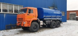 Tank truck for transportation of food liquids (technical water) ????/???/?? 4671 ?7-20 on chassis Kamaz 65222-54