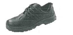 Special leather footwear for employees of the organisations of the Transneft system women's half-boots, model PZh-01, for protec