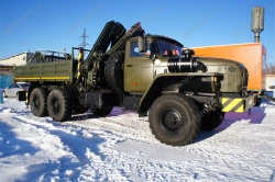 Self-propelled service platform SPO 17MSB with CMU on chassis URAL 4320-4971-78, 4320-4971-80, 4320-4971-82. Mark GIRD. Type 584