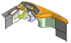 62825-401-5315000 SB Instrument panel assembly