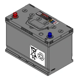 Electrical and electronic tractor systems: Battery TUBOR ASIA 6ST-95.1 VL V01 TU 27.20.21-053-51760155-2