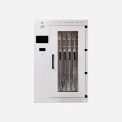 Cabinet for drying and storage of flexible endoscopes "KLINSCOPBOX", KLINSCOPBOX-6