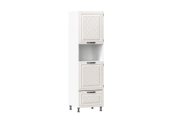 Marina LD.273210.000 Front set of doors for cupboard 600 without oven (Alabaster )