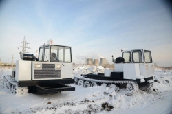 Special purpose tractor TSN-4 (YaMZ-236 engine, single cab)