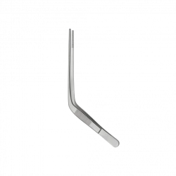 TP-03-162-15 Anatomical ear forceps, horizontally curved, 150 mm