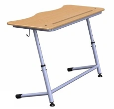 Two-seater adjustable desk, article number PL-D3-5