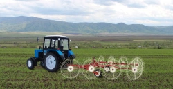 Tractor mounted rake GVV-6,0