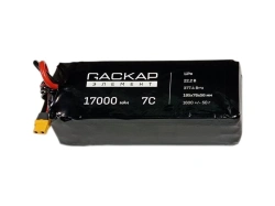 Lithium polymer 22.2V 17000mAh rechargeable battery